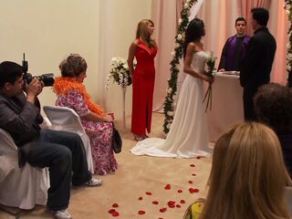 Kayla Carrera just got married but that doesn't mean that this tramp is about to give up porking like a hoe!