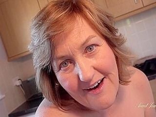 Your 58yo Curvy Mature Housewife Mrs. Kugar Sucks Your Cock In The Laundry Room (pov)